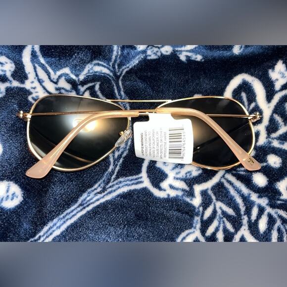 NWT! Joes Jeans Womens Aviator Sunglasses 6016 100% UVP Rose Gold main image 7